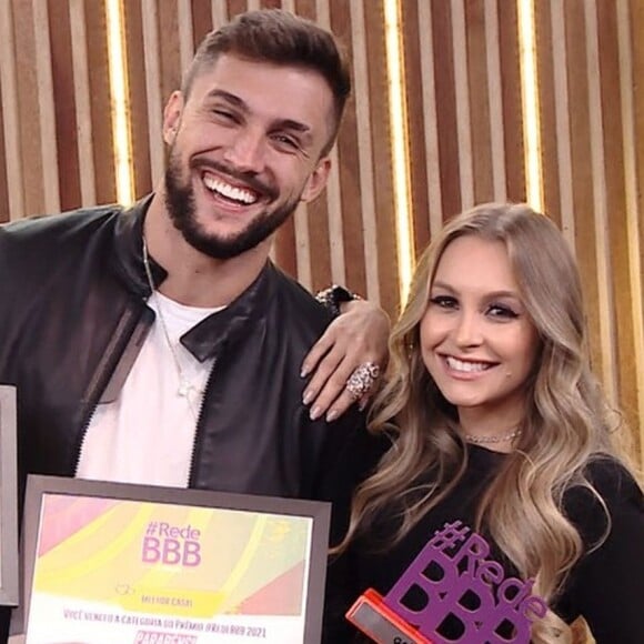 Carla Diaz falou sobre os rumores de romance com Arthur Picoli