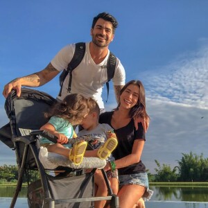 Adriana Sant'Anna e Rodrigão têm dois filhos