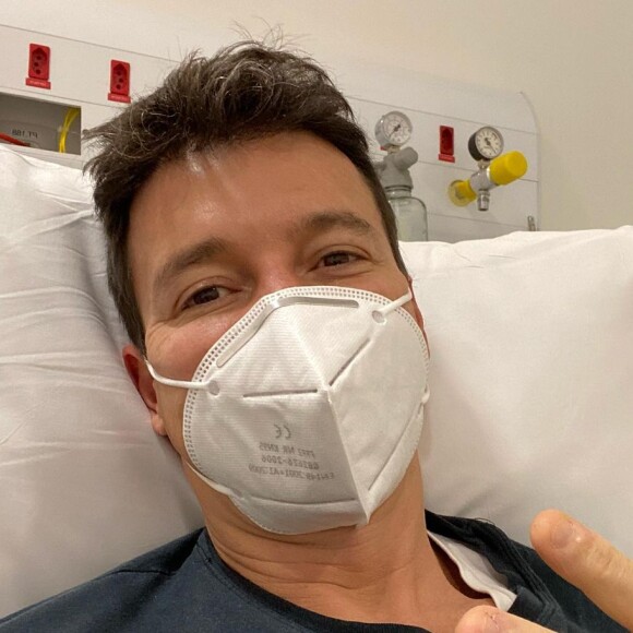 Rodrigo Faro está internado com Covid-19