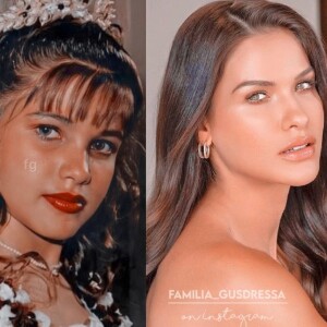 Andressa Suita antes da fama: modelo foi Miss Goiás Juvenil em 2002, com 14 anos