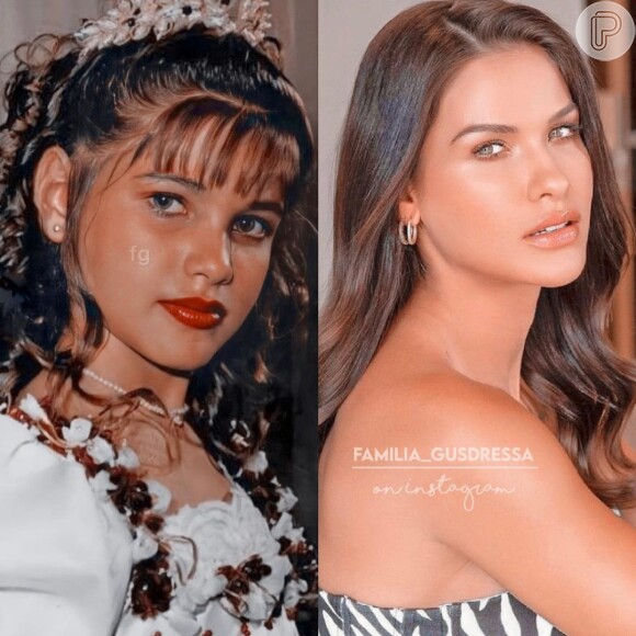 Andressa Suita antes da fama: modelo foi Miss Goiás Juvenil em 2002, com 14 anos
