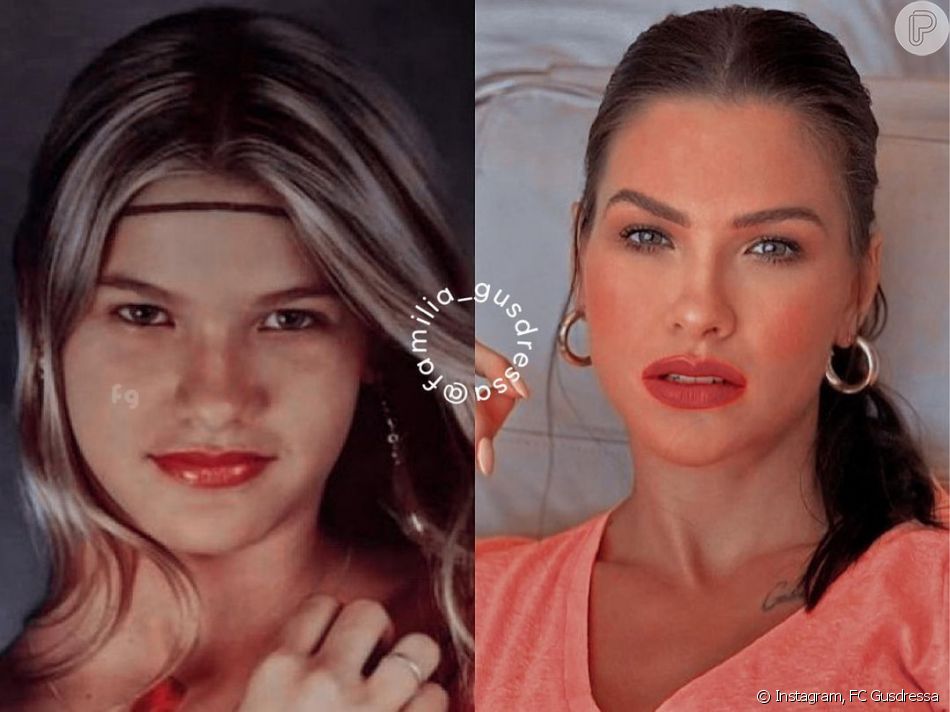 Antes E Depois De Andressa Suita Veja Como Era A Famosa Antes Da Fama Purepeople