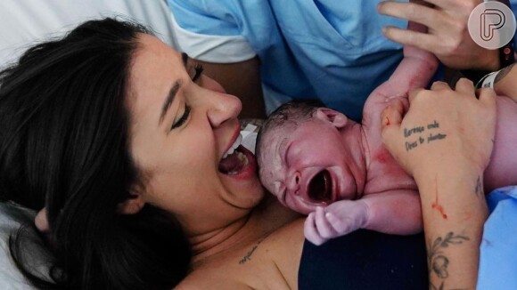 Bianca Andrade comenta nascimento do filho, Cris, em 18 de julho de 2021