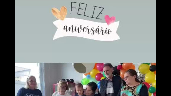 Camilla Camargo fez uma festa em casa para comemorar os 2 anos do filho mais velho