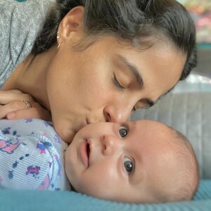 A filha mais nova de Camilla Camargo tem 4 meses