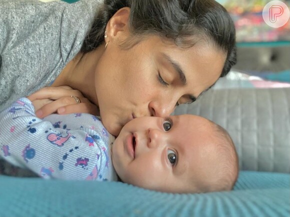 A filha mais nova de Camilla Camargo tem 4 meses
