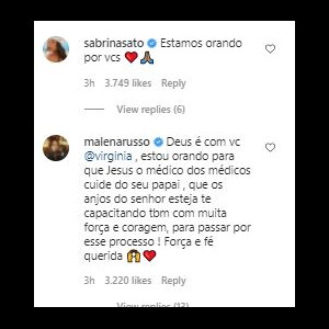 Virgínia é apoiada na web