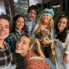 Sasha Meneghel reuniu mãe, Xuxa, o marido, João Figueiredo, Junno Andrade, namorado de suamãe, e amigas em festa junina