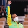Rebeca Andrade fez famosos vibrarem com sua conquista inédita na ginástica artística na Olimpíada de Tóquio em 29 de julho de 2021