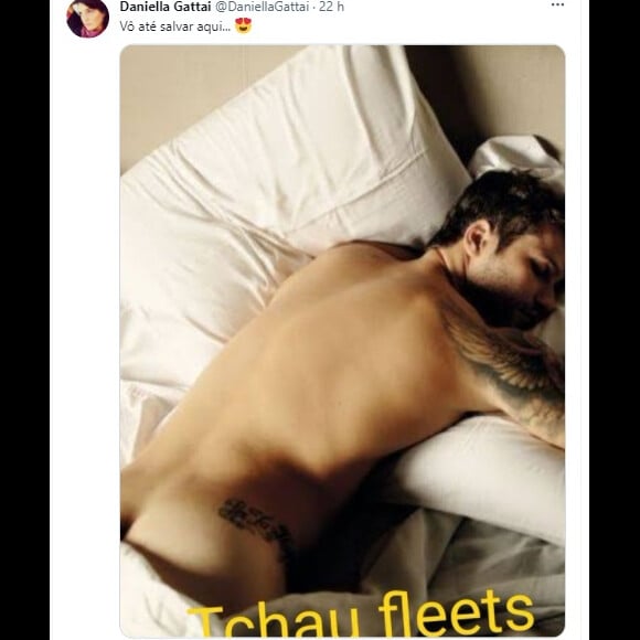 Bruno Gagliasso exibe 'nudes' e diverte web