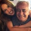 Polianna Abritta perdeu o pai, José Martins Ferreira, aos 76 anos, vítima de leucemia, em 15 de maio de 2021