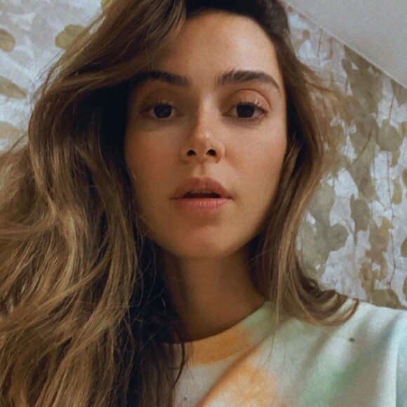 Thaila Ayala não deu mais detalhes da gravidez nem disse de quanto tempo está