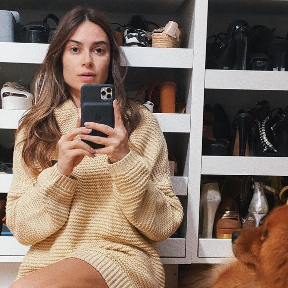 Famosos como Paloma Bernardi e Kaysar Dadour festejaram a gravidez de Thaila