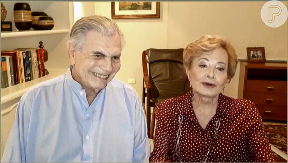 Tarcísio Meira e Gloria Menezes foram internados com Covid-19 no mesmo hospital, em SP