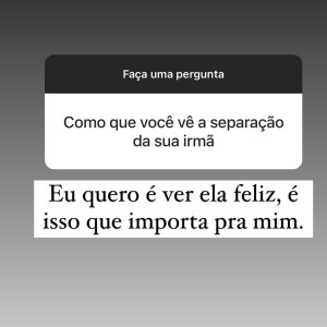 Simone opina sobre o fim do casamento da irmã, Simaria: 'Quero ela feliz'