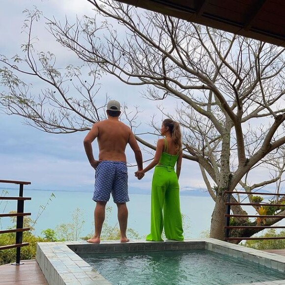 Biah Rodrigues e Sorocaba são casados desde 2019 e esperam o segundo bebê após Theo, de 1 ano: uma menina, Fernanda