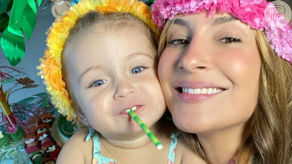 Claudia Leitte vestiu a filha, Bela, de Moana no seu 2º aniversário: 'Moana mais linda do mundo'