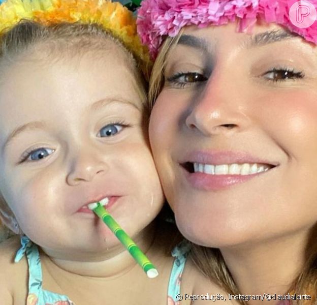 Claudia Leitte vestiu a filha, Bela, de Moana no seu 2º aniversário: 'Moana mais linda do mundo'