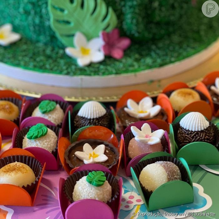 Festa da filha de Claudia Leitte: convidados se deliciaram com doces