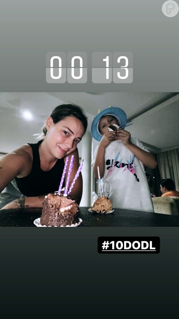 Ex de Neymar, Carol Dantas compartilhou momento da festa de 10 anos do filho mais velho, Davi Lucca