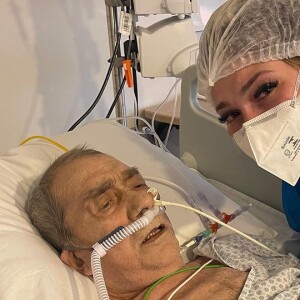 Pai de Virgínia Fonseca, Mario Serrão, ainda está internado, há mais de 1 mês após dar entrada no hospital com pneumonia aguda