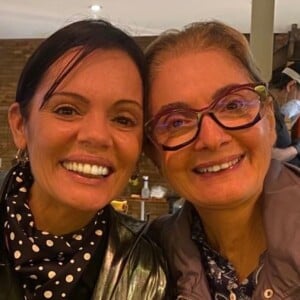 Glória Menezes foi comparada à filha, Maria Amélia, em foto postada por Mocita Fagundes