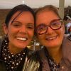 Semelhança de Glória Menezes e a filha, Maria Amélia, chamou atenção em foto