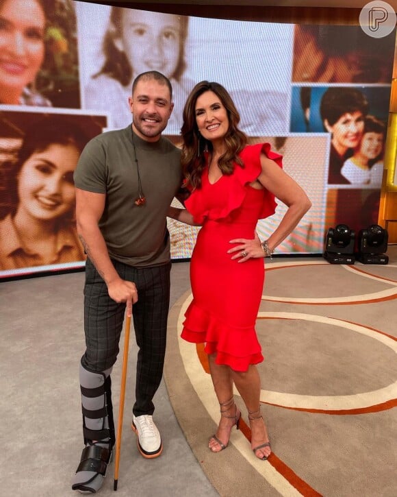 Diogo Nogueira se apresentou no 'Encontro com Fátima Bernardes' especial de aniversário da apresentadora