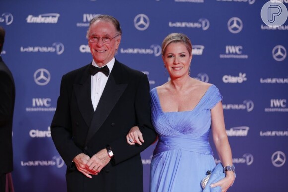 Arthur Nuzman e Márcia Peltier participaram do Laureus World Sports Awards 2013