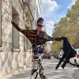 Juliana Paes está em Paris para a Semana de Moda e fez parceria com a Dolce &amp; Gabbana