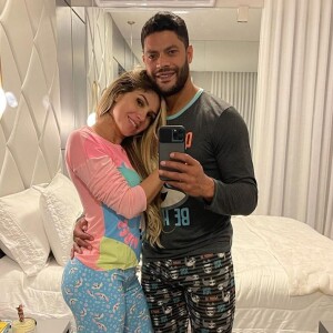 Camila Ângelo e Hulk Paraíba engataram namoro em outubro de 2019