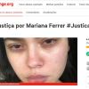 Um abaixo-assinado pedindo justiça por Mari Ferrer recebeu mais de 3 mil assinaturas nas últimas 24 horas