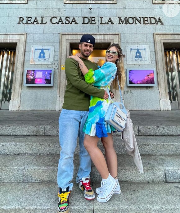 Virginia Fonseca e Zé Felipe estão fazendo uma viagem em família pela Europa