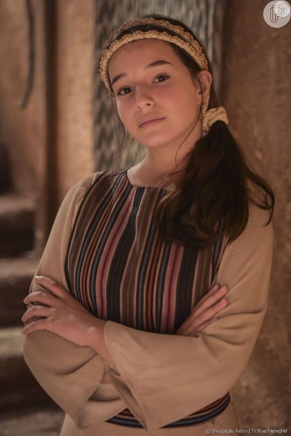 Kiria Malheiros está confirmada na novela 'Reis' após ser a Zilpa na infância em 'Gênesis'