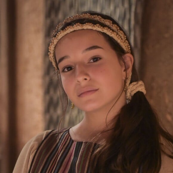 Kiria Malheiros está confirmada na novela 'Reis' após ser a Zilpa na infância em 'Gênesis'