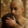 Shareder (Paulo Verlings) consola Herit (Yana Sardenberg) após nova tragédia em família na novela 'Gênesis'