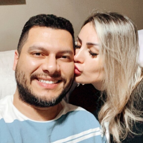 O segundo filho de Andressa Urach é fruto do casamento com Thiago Lopes