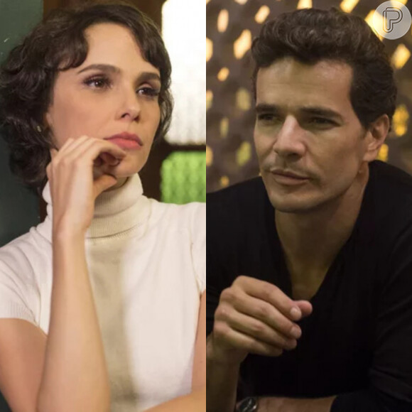 Débora Falabella e Daniel de Oliveira já formaram par romântico na vida real e contracenaram na série 'Nada Será como Antes'