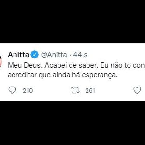 Anitta lamenta morte de Marília Mendonça nas redes sociais