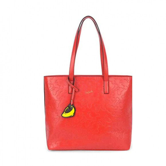 Bolsa Feminina Vermelha Minnie, disponível na Amazon em oferta