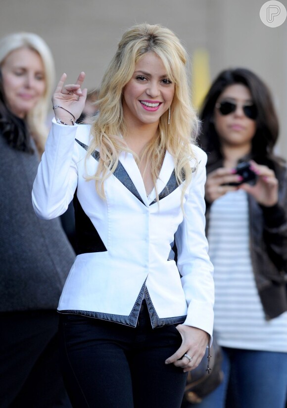 Shakira deu à luz Milan no dia 22 de janeiro de 2013