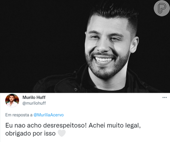 Foto: Murilo Huff defendeu um fã-clube que relembra os melhores momentos do  cantor ao lado de Marília Mendonça - Purepeople