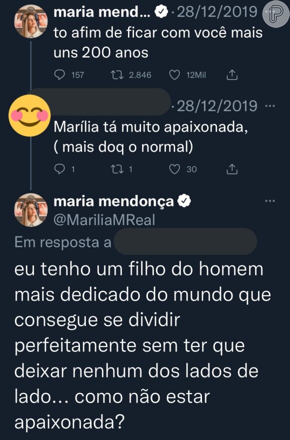 Marília Mendonça se declara para Murilo Huff, em 2019