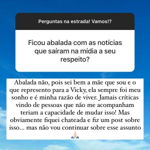 Ana Paula Siebert confessou que ficou chateada com a repercussão da fala
