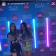 Anitta e Deolane Bezerra se encontraram em festa