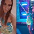 Anitta promove festa com tema karaokê