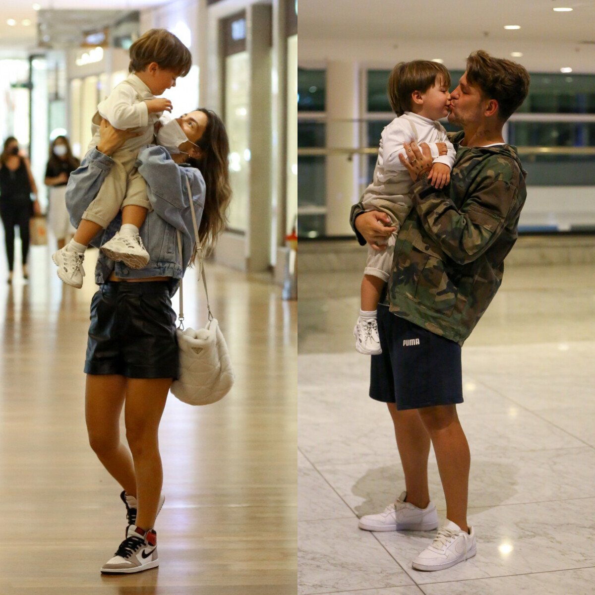 Foto Saulo Poncio E Gabi Brandt Se Divertiram Com O Filho Davi Em Shopping Carioca Purepeople