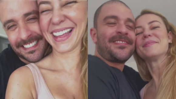 Paolla Oliveira e Diogo Nogueira derretem internautas com clima de romance em vídeo: 'Encontro de alma'