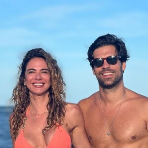 Luciana Gimenez e o namorado, Renato Breia, viajaram para aproveitar a virada do ano