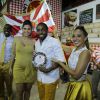 Lázaro Ramos recebe homenagem em escola de samba no Rio de Janeiro, nesta terça-feira, 2 de dezembro de 2014